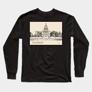 Colorado State USA Long Sleeve T-Shirt